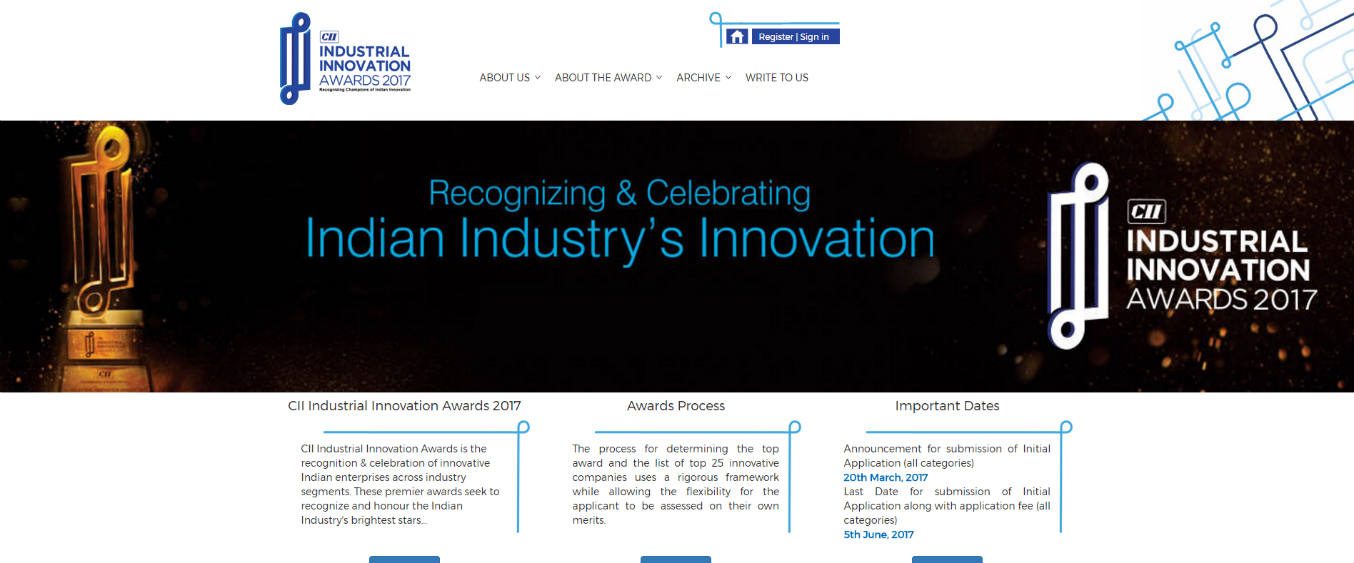 CII Industrial Innovation Awards 
